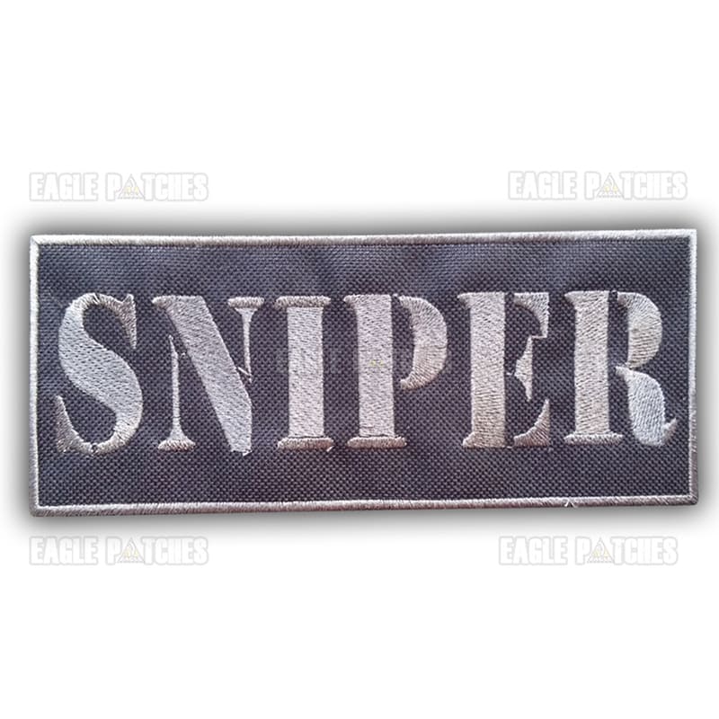 Patch Bordado Para Colete Sniper