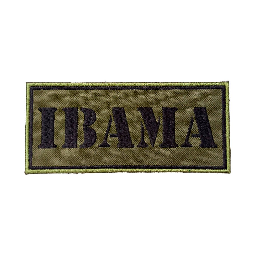 Patch Bordado Tarja Colete Ibama