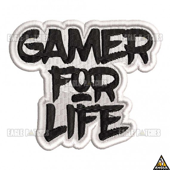 Patch Bordado Gamer for Life