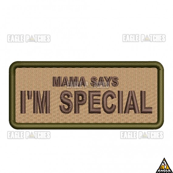 Patch Bordado Mama Says I'm Special