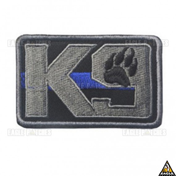 Patch Bordado Blue Line - K9