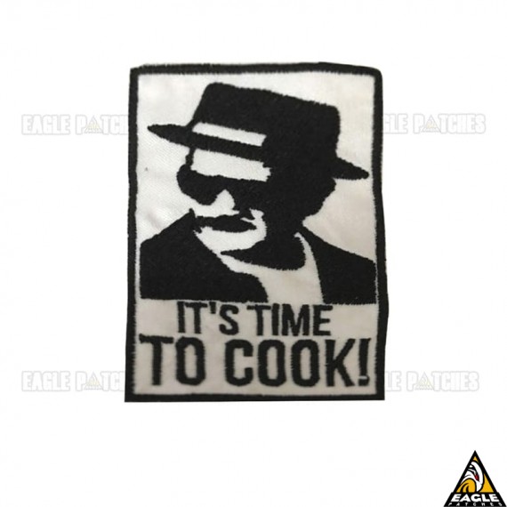 Patch Bordado Braking Bad - It`s Time to Cook!