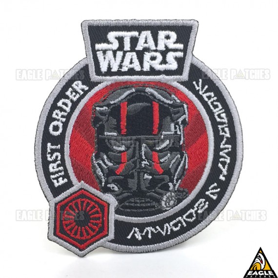 Patch Bordado First Order TIE Fighter Pilot Star Wars