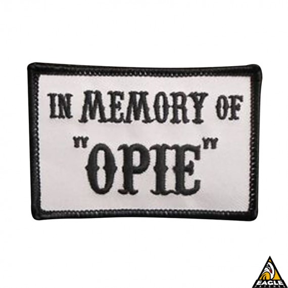 Patch Bordado In memory of OPIE