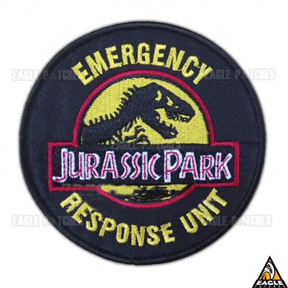 Patch Bordado Jurassic Park - Emergency