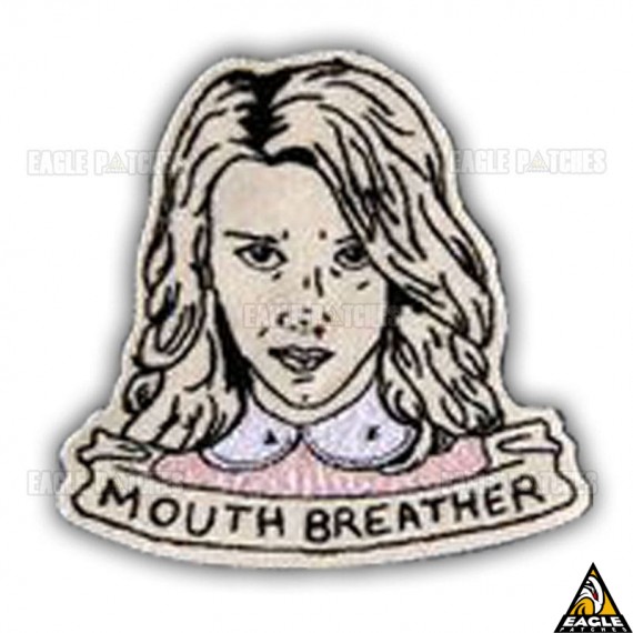 Patch bordado Stranger Things - Mouth Breather