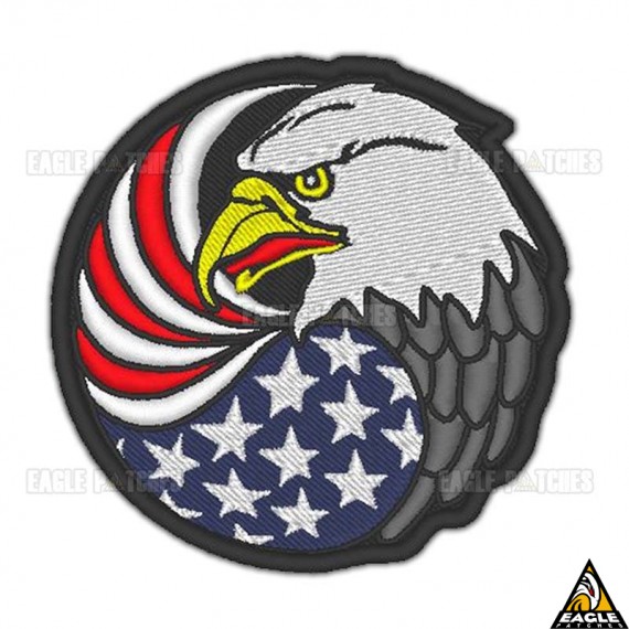 Patch Bordado US Forces American Eagle