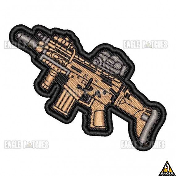 Patch Bordado SCAR-H