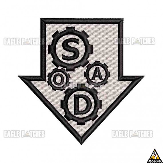 Patch Bordado System of a Down - SOAD