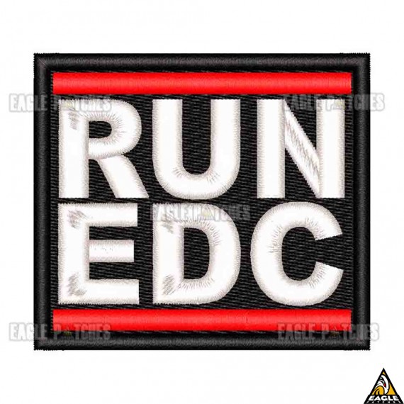 Patch Bordado RUN EDC