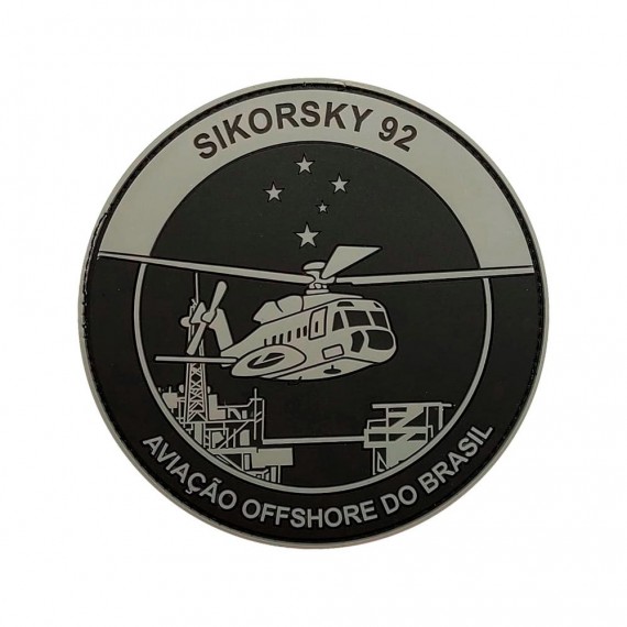 Patch Emborrachada  Sikorsky 92