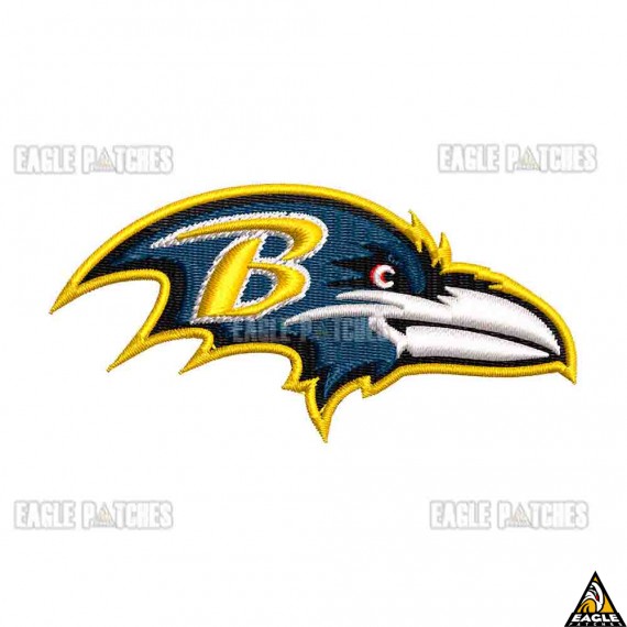 Patch Bordado NFL Baltimore Ravens