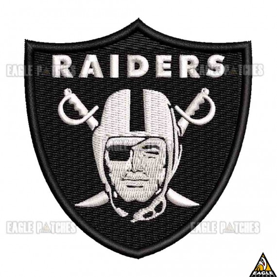 Patch Bordado NFL Oakland Raiders