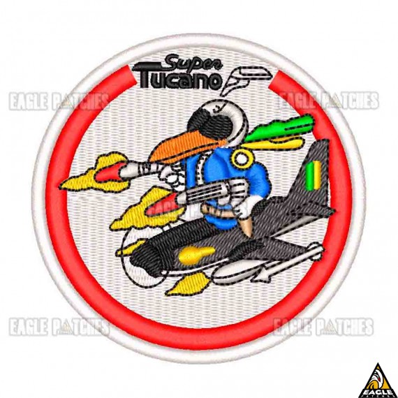 Patch Bordado Super Tucano