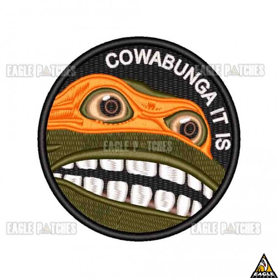 Patch Bordado COWABUNGA IT IS