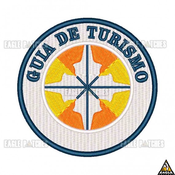 Patch Bordado Guia de Turismo