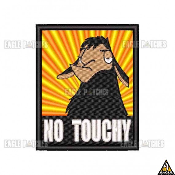 Patch Bordado No Touchy