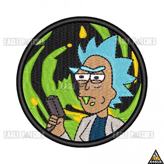 Patch Bordado Rick and Morty - Rick Toxic