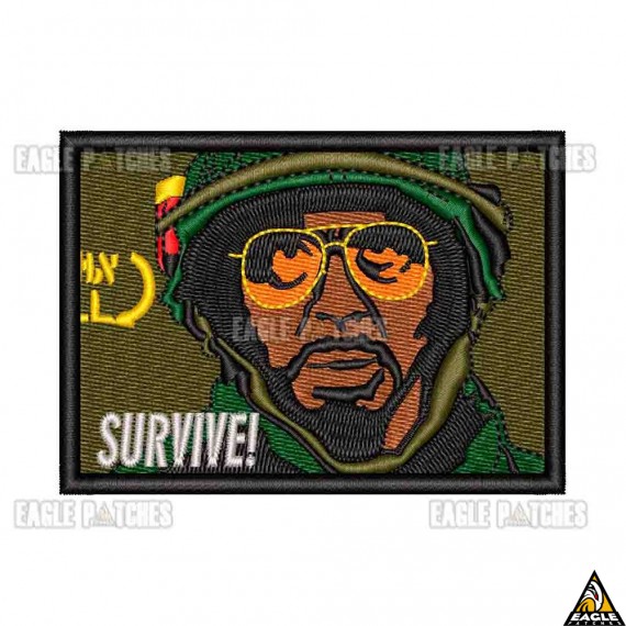 Patch Bordado Tropic Thunder - Survive