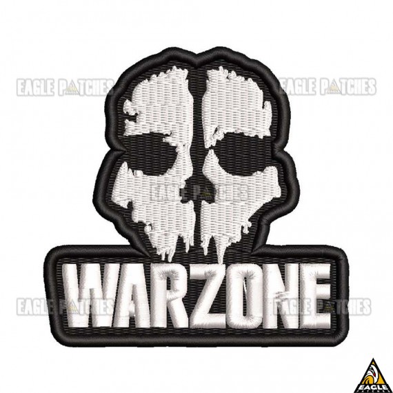 Patch Bordado Warzone - Ghost