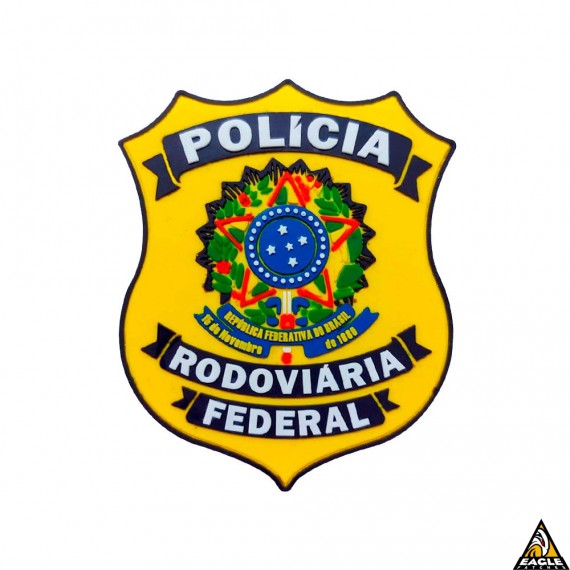 Patch Emborrachado Polícia Rodoviária Federal