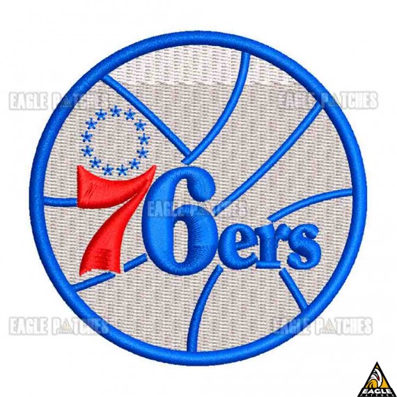 Patch Bordado NBA Philadelphia 76ers