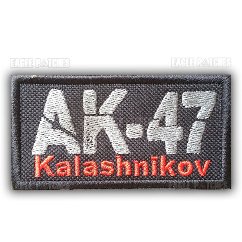 Patch Bordado AK-47 Kalashnikov